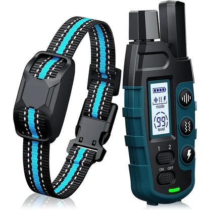 Long Range Rechargeable Dog Training Collar with Remote