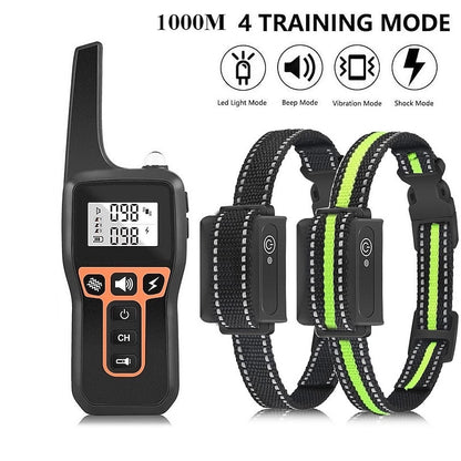 Waterproof Remote Dog Training Collar with Shock and Vibe