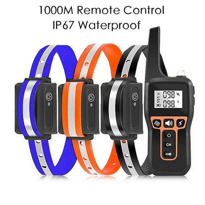 Waterproof Remote Dog Training Collar with Shock and Vibe