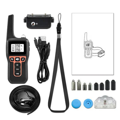Waterproof Remote Dog Training Collar with Shock and Vibe