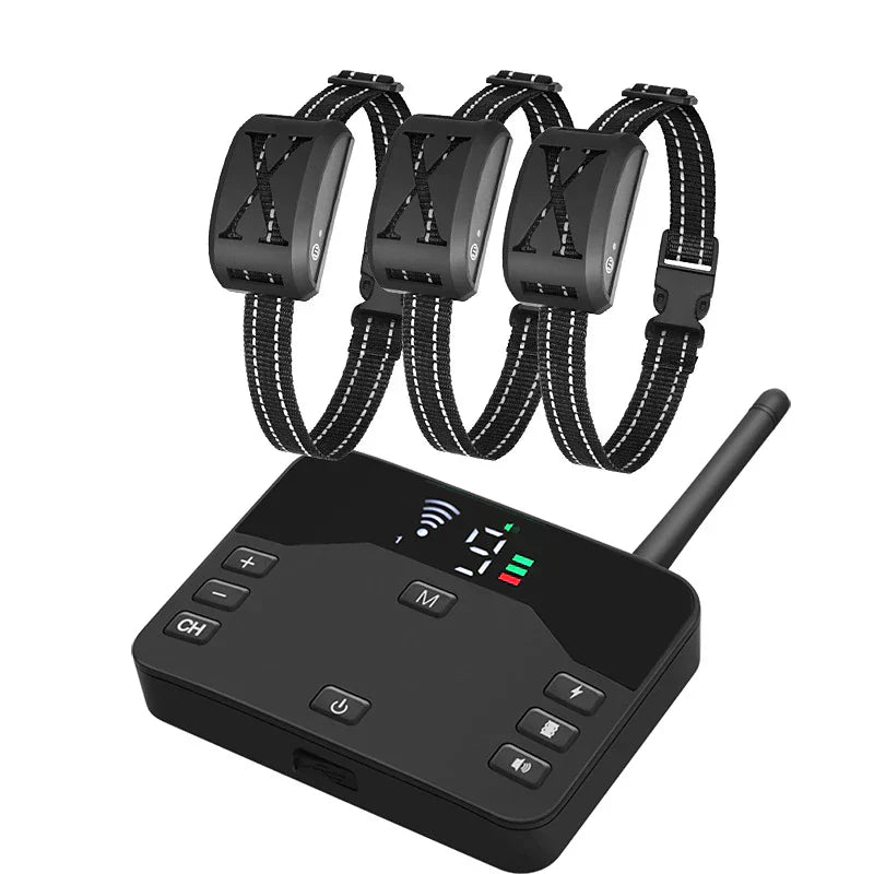 Easy Install Pet Fence with Rechargeable Collar