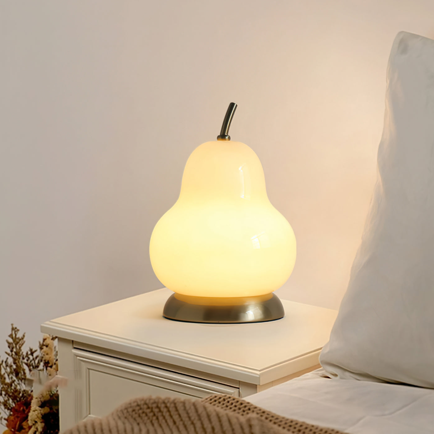 Compact Clear Desk Table Lamp