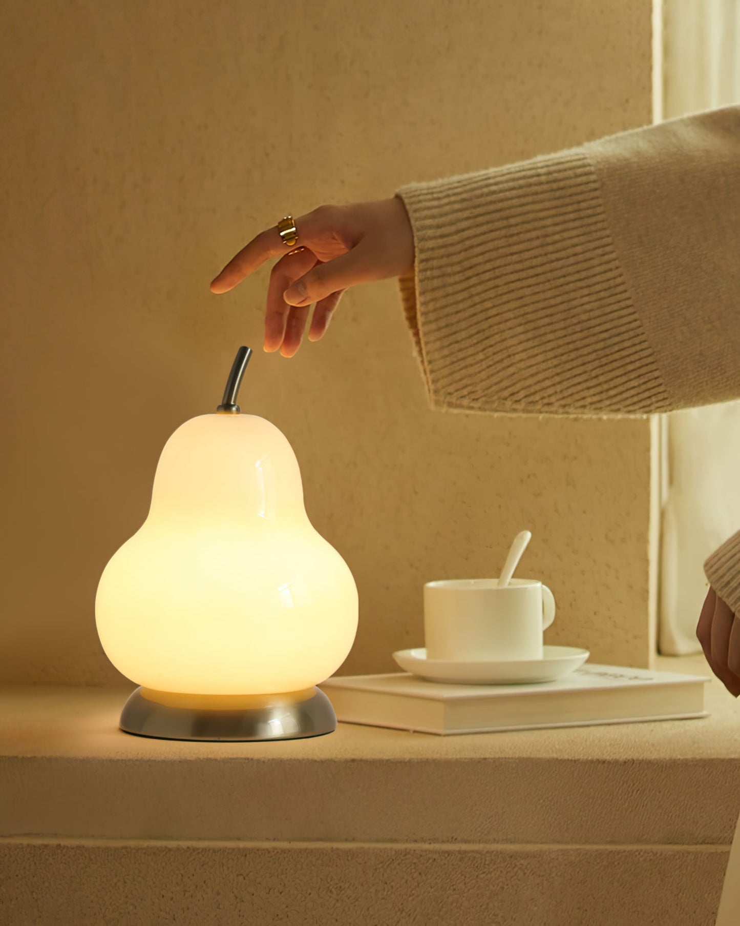 Compact Clear Desk Table Lamp
