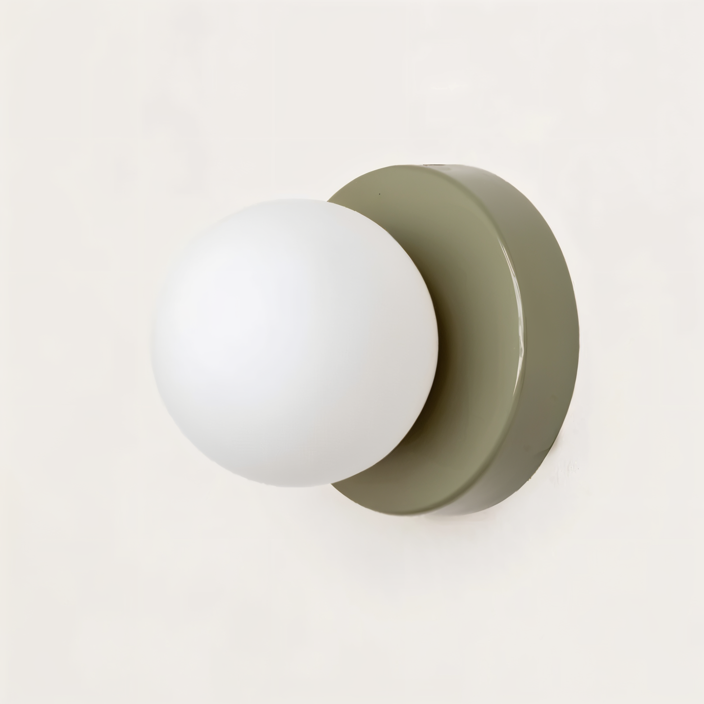 Elegant Glass Globe LED Wall Lamp