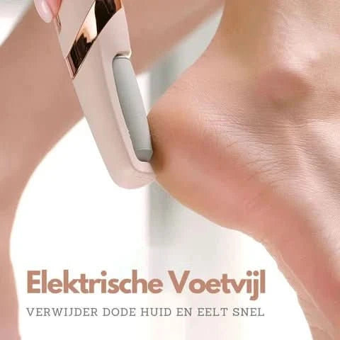 Pediluxe – Electric foot care device with dual-speed motor for smooth and silky feet 2