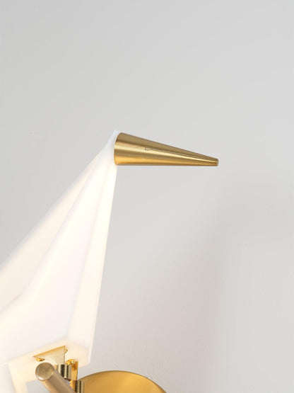Nature Inspired Bird Design Wall Lamp