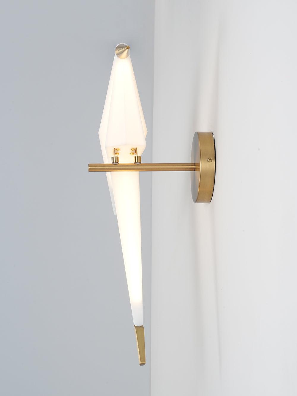 Nature Inspired Bird Design Wall Lamp