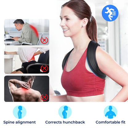 Comfortable Back Support Posture Corrector for Daily Relief