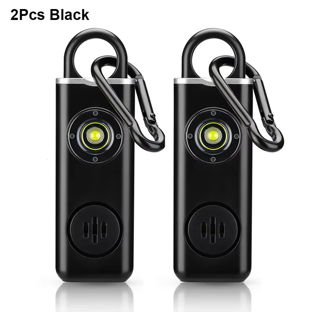 Personal Alarm for Elderly with 130dB Siren and LED Light – Rechargeable Safety Alarm for Women and Children 8