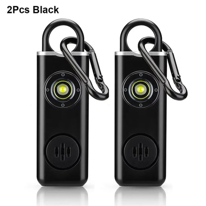 Personal Alarm for Elderly with 130dB Siren and LED Light – Rechargeable Safety Alarm for Women and Children 8