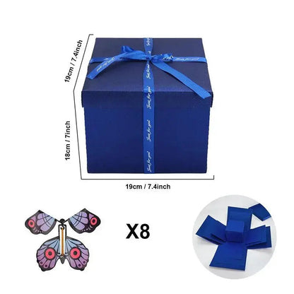 Customizable Memory Box with Free Decorative Butterflies
