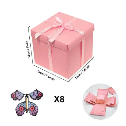 Customizable Memory Box with Free Decorative Butterflies