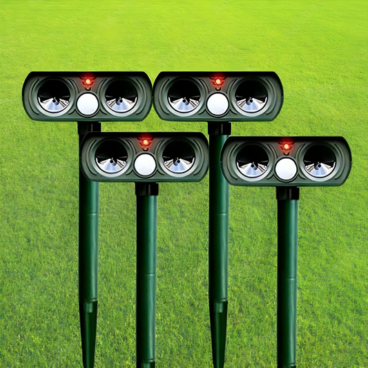 Outdoor Solar Powered Pest Repeller Motion Sensor - Fesara