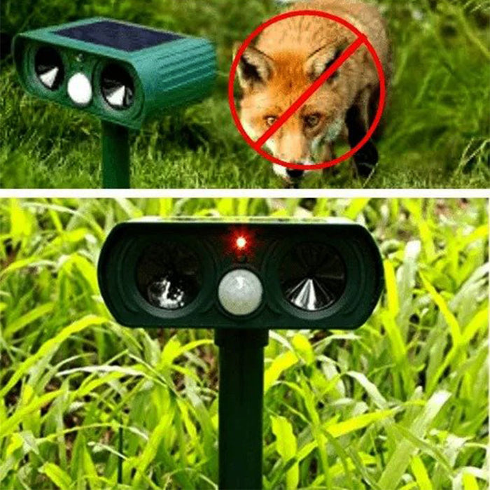 Outdoor Motion Sensor Pest Repeller for Garden & Yard