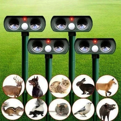 Outdoor Motion Sensor Pest Repeller for Garden & Yard - Fesara