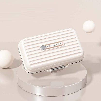 Portable Pill Box Storage with 7 Daily Compartments - Fesara