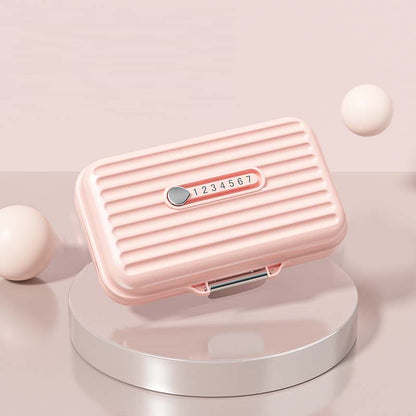 PetraCase | Compact Durable Pill Box Organizer with Seven Compartments 2