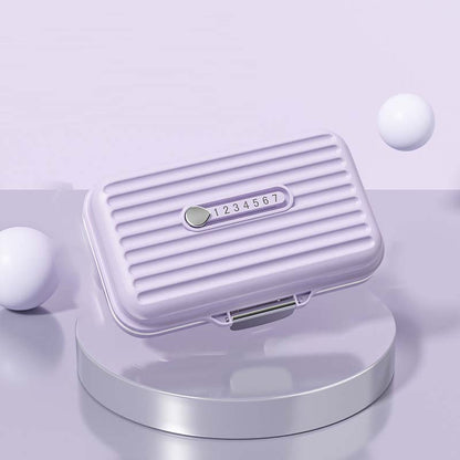 PetraCase | Compact Durable Pill Box Organizer with Seven Compartments 3