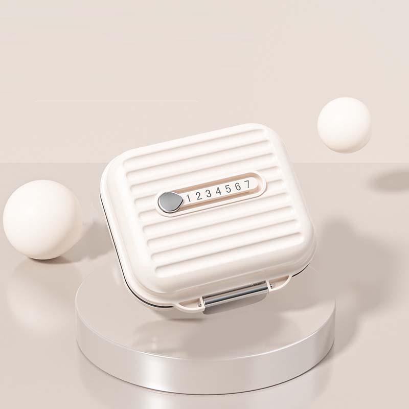 PetraCase | Compact Durable Pill Box Organizer with Seven Compartments 5