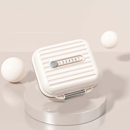PetraCase | Compact Durable Pill Box Organizer with Seven Compartments 5