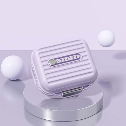 PetraCase | Compact Durable Pill Box Organizer with Seven Compartments 6