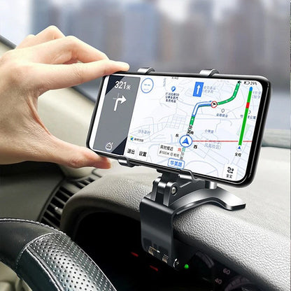Easy Fit Car Phone Mount for Dashboard and Windshield