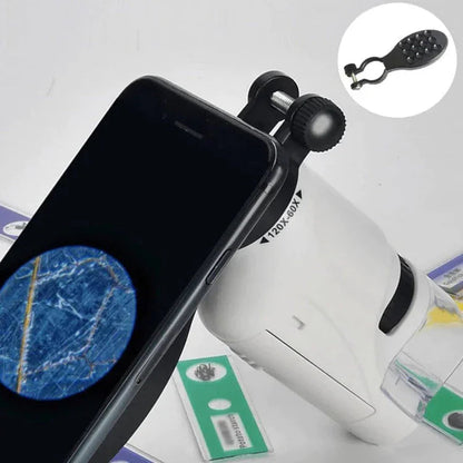 Kid Friendly Pocket Microscope 60x Zoom