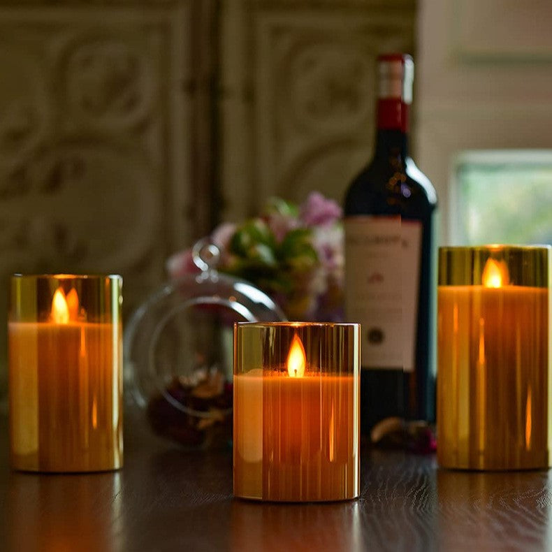 Realistic Flicker Candle Set