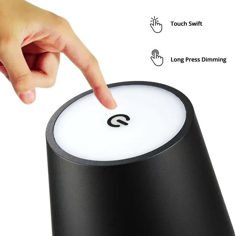 Portable Bright LED Cordless Desk Lamp