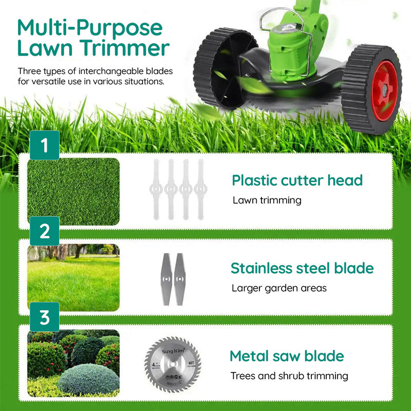 Easy Use Rechargeable Wireless Lawn Trimmer