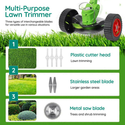 Easy Use Rechargeable Wireless Lawn Trimmer