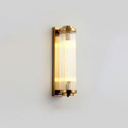 Classic Glass LED Wall Light in Vintage Design