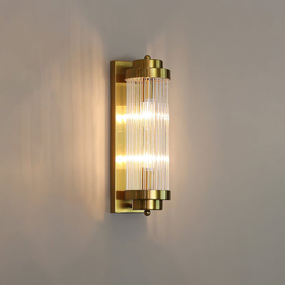 Classic Glass LED Wall Light in Vintage Design - Fesara