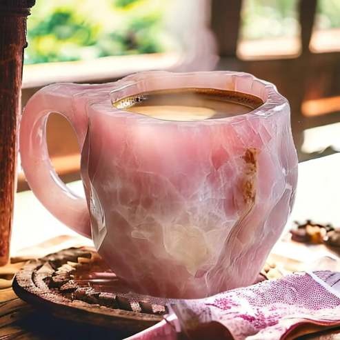 Luxurious Crystal Coffee Mugs