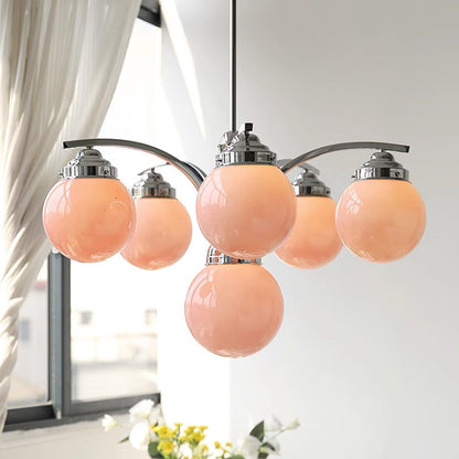 Classic Round Crystal Lighting Fixture