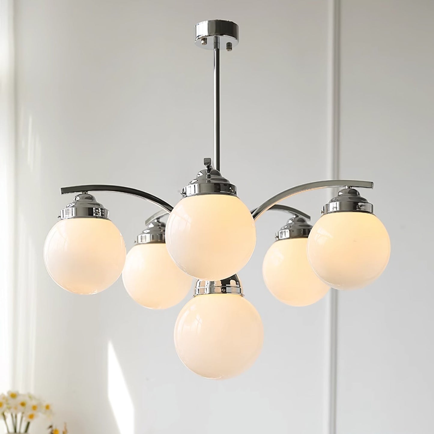 Classic Round Crystal Lighting Fixture