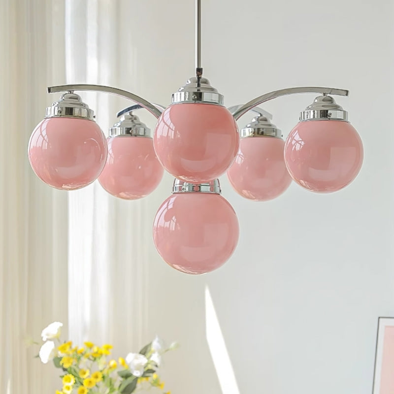 Classic Round Crystal Lighting Fixture - Fesara
