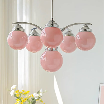 Classic Round Crystal Lighting Fixture - Fesara