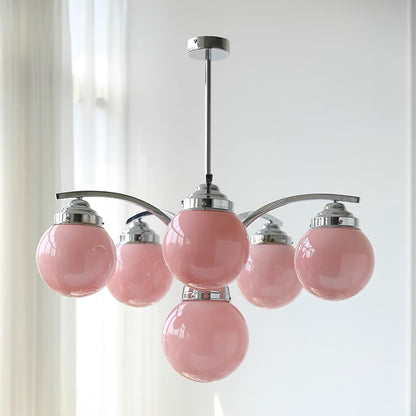 Classic Round Crystal Lighting Fixture