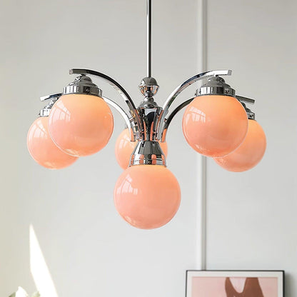 Classic Round Crystal Lighting Fixture