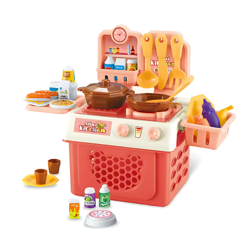 Compact Kids Kitchen Set