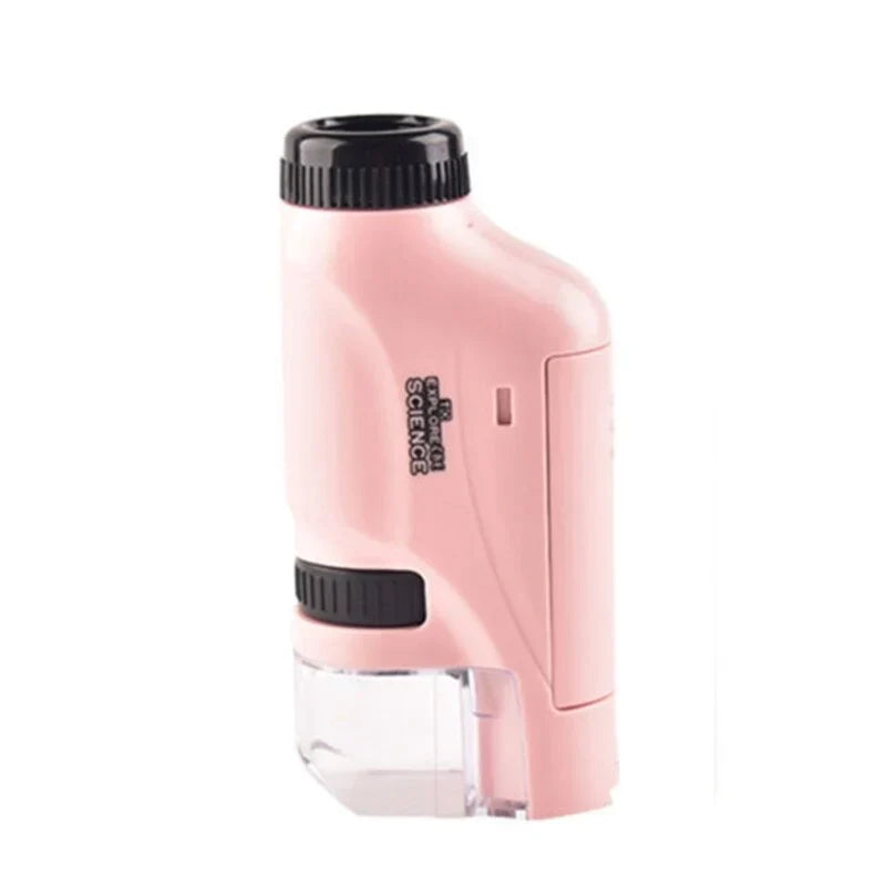 Compact Pocket Microscope for Kids and Beginners