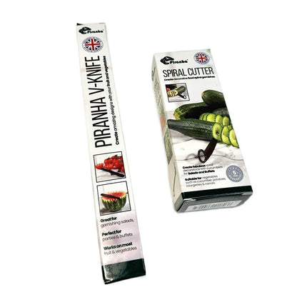 Piranha Spiral Cutter & Sharp Peeler Combo