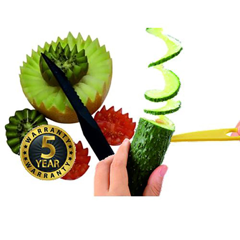 Piranha Spiral Cutter & Sharp Peeler Combo