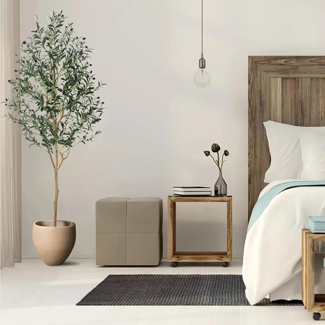 Realistic Artificial Olive Tree Decor
