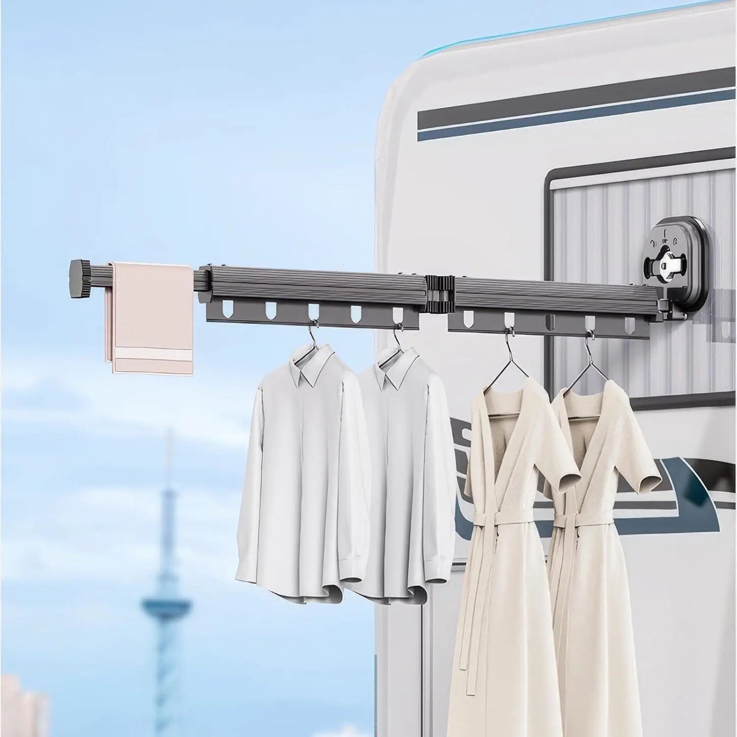 Compact Folding Laundry Dryer