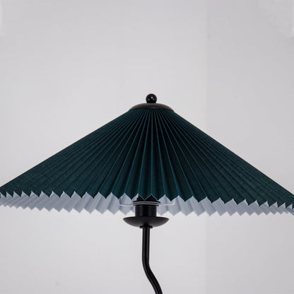 Elegant Wooden Table Lamp with Fabric Shade