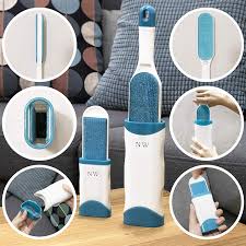 Pet Hair Remover Tool with Easy Clean Base