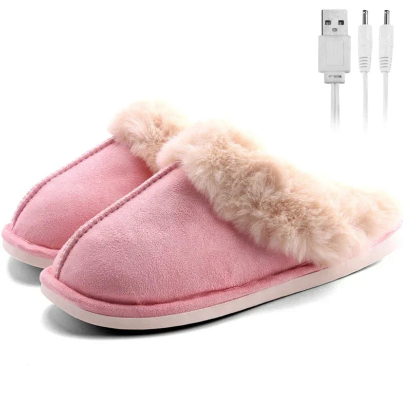 Soft Warm Fleece Slippers for Women's Home Comfort - Fesara
