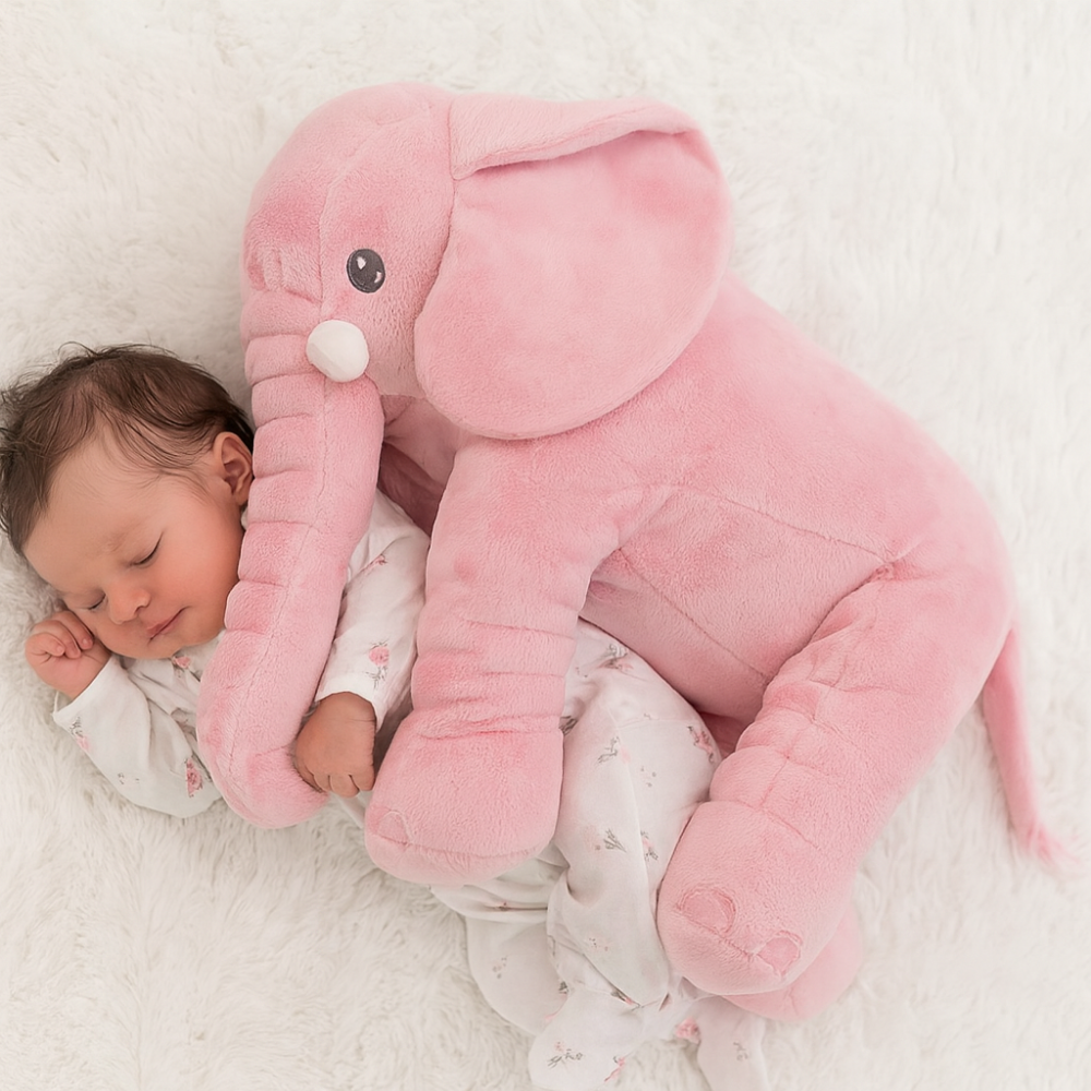 Soft Baby Elephant Support Pillow